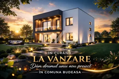 Ansamblu rezidențial nou – 4 vile moderne în Budeasa, lângă Pitești